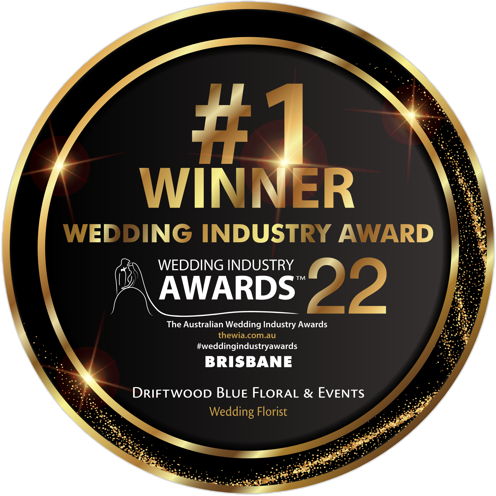 Winner Brisbane Australian Wedding Industry Awards