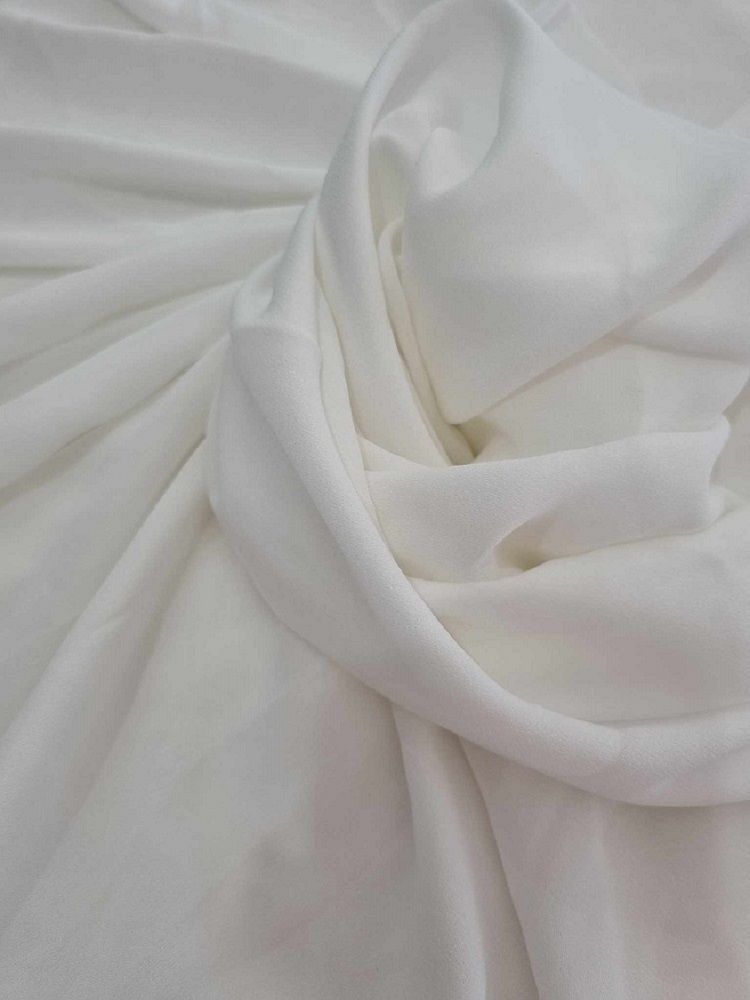 Draping Fabric - White Georgette heavy